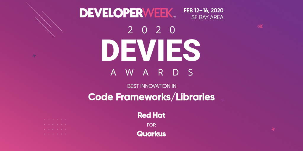 https://quarkus.io/assets/images/posts/awards/DEVIES-CodeFrameworks-Libraries-2020.png