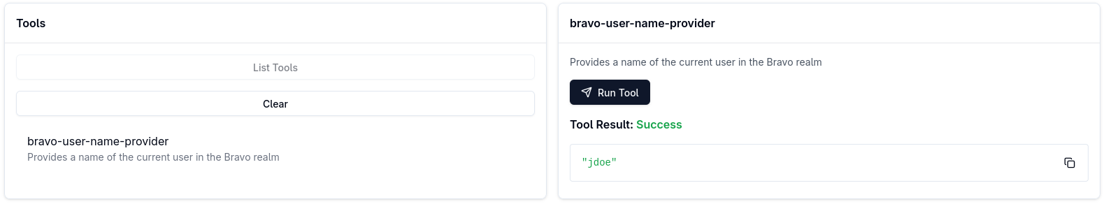 Bravo Tool Run