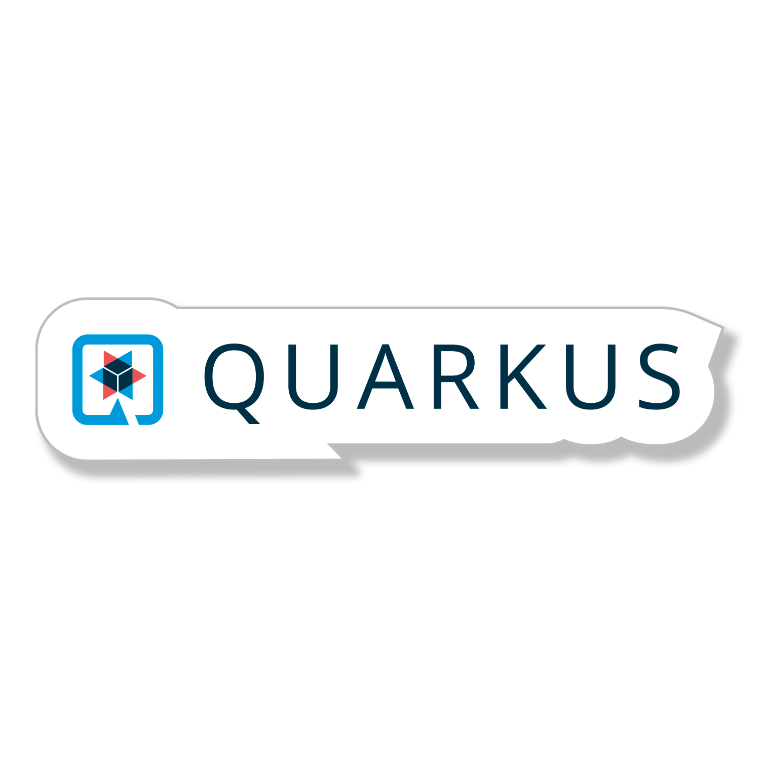 Quarkus logo horizontal sticker preview
