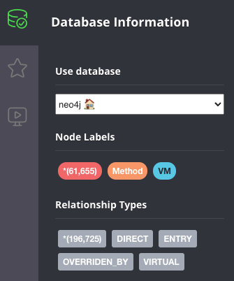Neo4j database information after import